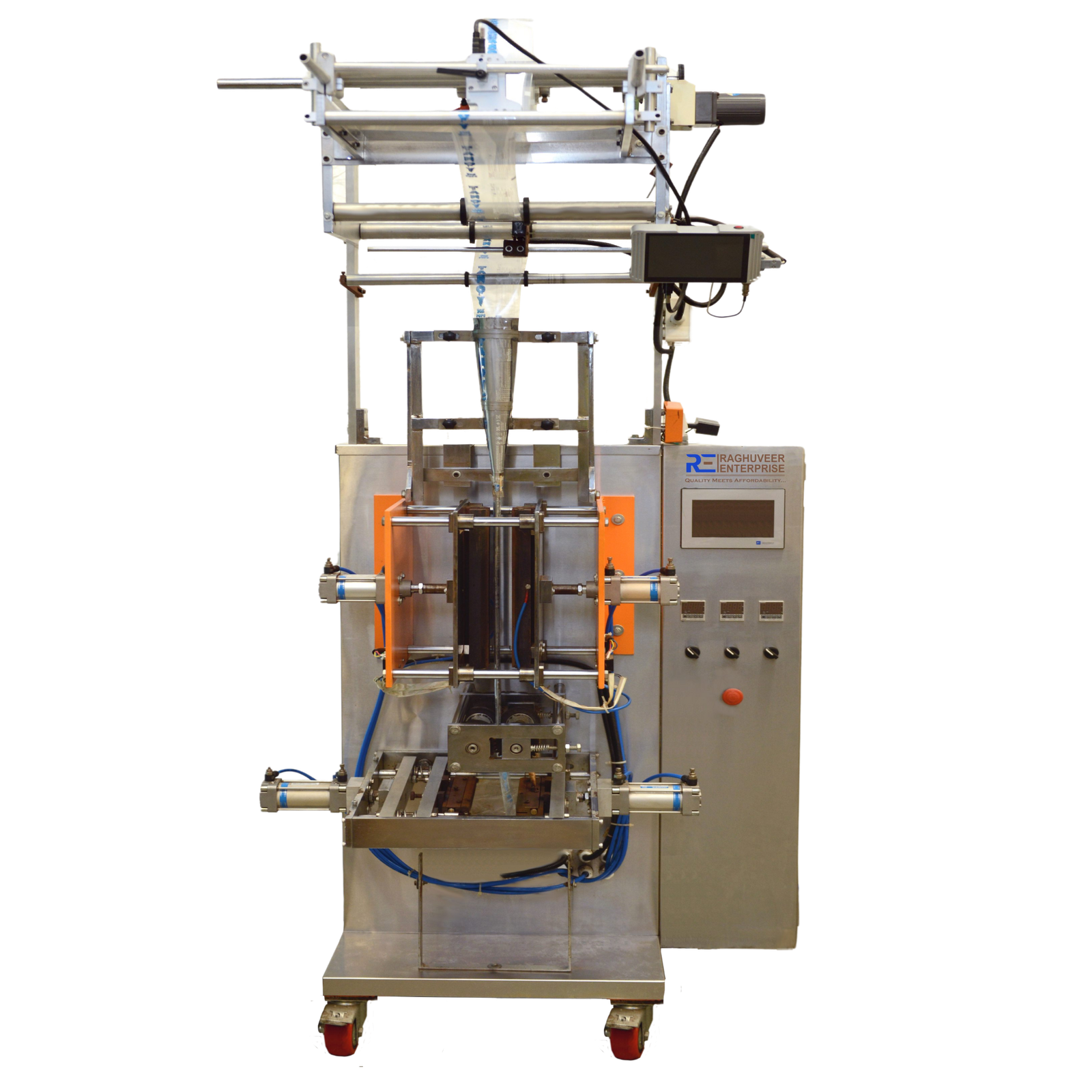 Pneumatic F.F.S. Machine Manufacturer In Ahmedabad | Raghuveer Enterprise